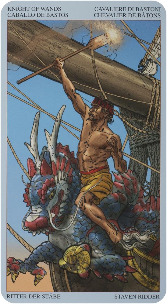 бафомет 15 аркан таро. посох демона. дьявол жезлов. таро темного уэйта. Dark waite tarot.