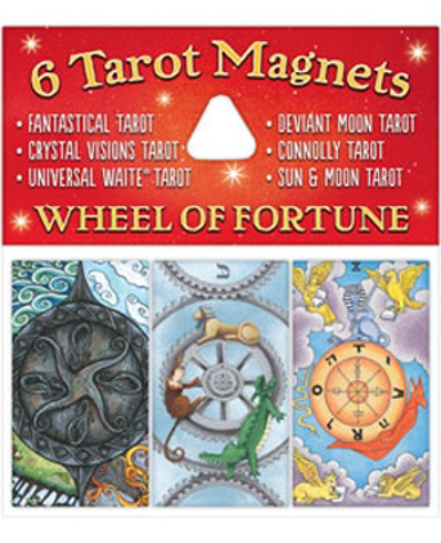 Special collection Six tarot magnets Fool Magnet Set Inspiration for the day 
