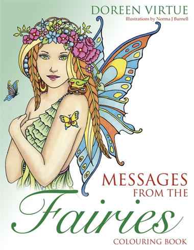 Bild på Messages from the Fairies Colouring Book