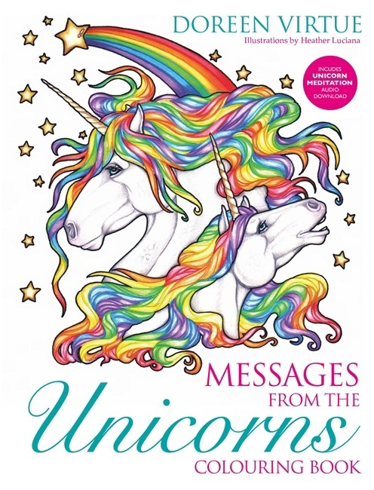 Bild på Messages from the Unicorns Colouring Book