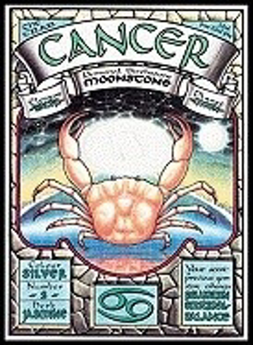Bild på Astrocard-Cancer (Blank Astrological Greeting Card With Enve