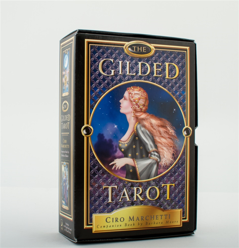 Bild på The Gilded Tarot : 78-Card Tarot Deck and Book