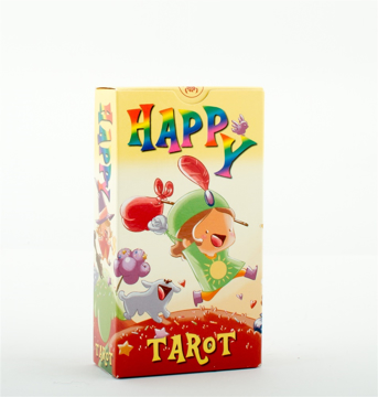 Bild på Happy Tarot: 78 full colour cards and instruction booklet