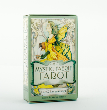 Bild på Mystic Faerie Tarot Deck (78-card deck & guidebook)