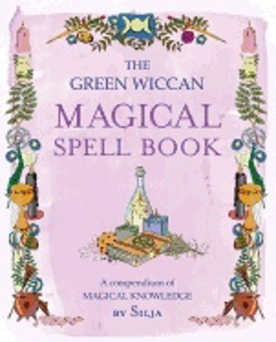 Bild på Green wiccan magical spell book - a compendium of magical knowledge