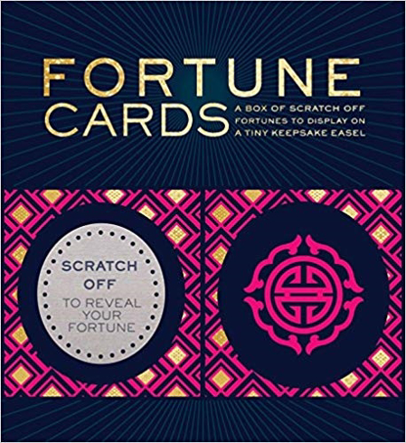 Bild på Fortune Cards: A Box of Scratch-Off Fortunes to Display on a Tiny Keepsake Easel