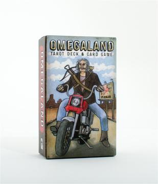 Bild på Omegaland Tarot Deck  & Card Game (85-card deck & 52-page booklet)