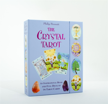 Bild på Crystal Tarot: An Inspirational Book & Full Deck Of 78 Tarot Cards