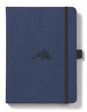 Bild på Dingbats* Wildlife A5+ Blue Whale Notebook - Plain