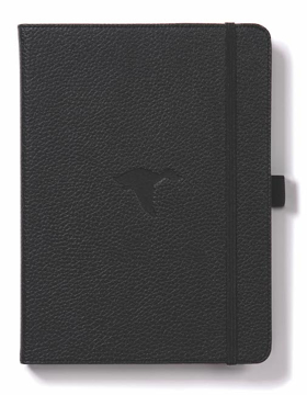 Bild på Dingbats* Wildlife A5+ Black Duck Notebook - Graph