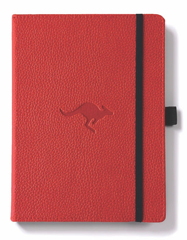 Bild på Dingbats* Wildlife A5+ Red Kangaroo Notebook - Graph