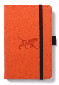 Bild på Dingbats* Wildlife A6 Pocket Orange Tiger Notebook - Dotted