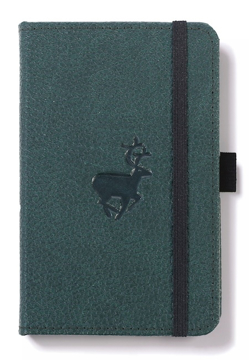 Bild på Dingbats* Wildlife A6 Pocket Green Deer Notebook - Graph