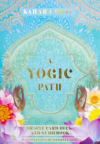 Bild på A Yogic Path Oracle Deck and Guidebook (Keepsake Box Set)