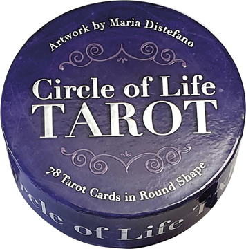Bild på Circle of Life Tarot (new edition - round box and cards)