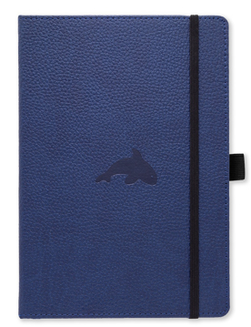 Bild på Dingbats* Wildlife A4+ Blue Whale Notebook - Plain