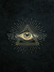 Bild på Symbols Black Allseeing Eye