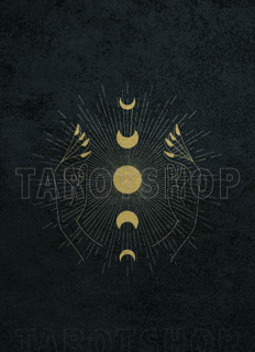 Bild på Moon Phases in our Hands (13x18 cm) Black