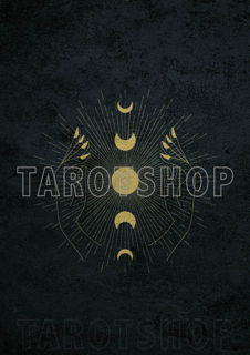 Bild på Moon Phases in our Hands (21x30 cm) Black