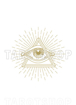 Bild på Symbols White Allseeing Eye