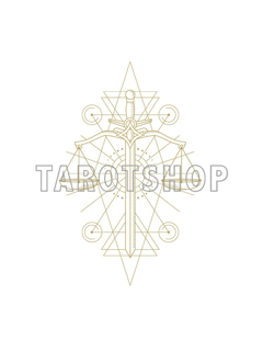 Bild på Balance and Justice (30x40 cm) White