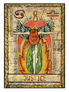 Bild på Mystic Justice (30x40 cm)