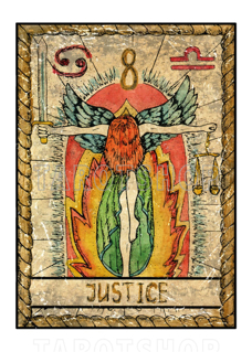 Bild på Mystic Justice (50x70 cm)