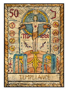 Bild på Mystic Temperance (30x40 cm)