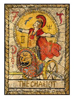 Bild på Mystic The Chariot (30x40 cm)
