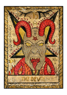 Bild på Mystic The Devil (21x30 cm)