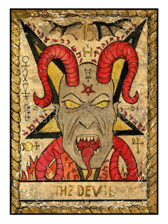 Bild på Mystic The Devil (30x40 cm)