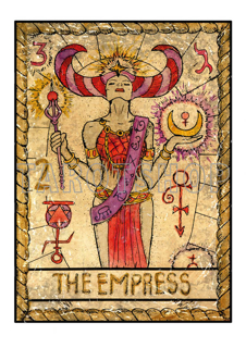 Bild på Mystic The Empress (21x30 cm)