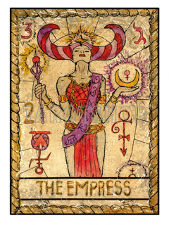 Bild på Mystic The Empress (30x40 cm)