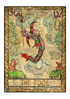 Bild på Mystic The Fool (21x30 cm)