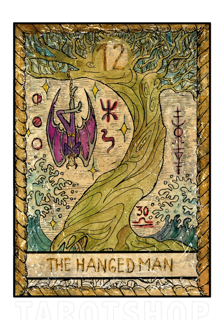 Bild på Mystic The Hanged Man (70x100 cm)