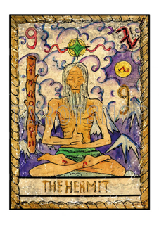 Bild på Mystic The Hermit (21x30 cm)
