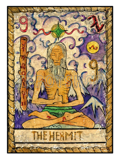 Bild på Mystic The Hermit (30x40 cm)
