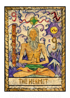 Bild på Mystic The Hermit (50x70 cm)