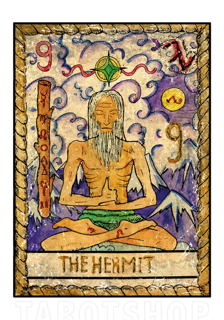 Bild på Mystic The Hermit (70x100 cm)