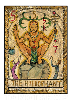 Bild på Mystic The Hierophant (13x18 cm)