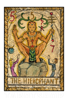 Bild på Mystic The Hierophant (70x100 cm)