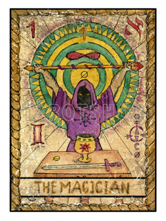 Bild på Mystic The Magician (30x40 cm)
