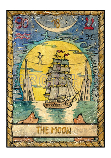 Bild på Mystic The Moon (21x30 cm)