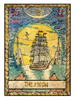 Bild på Mystic The Moon (30x40 cm)