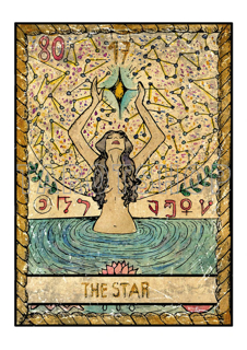 Bild på Mystic The Star (21x30 cm)