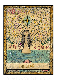 Bild på Mystic The Star (50x70 cm)