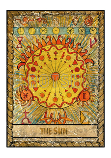 Bild på Mystic The Sun (21x30 cm)