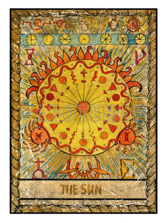Bild på Mystic The Sun (30x40 cm)