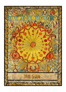 Bild på Mystic The Sun (50x70 cm)