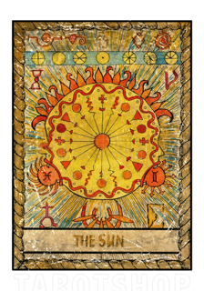 Bild på Mystic The Sun (70x100 cm)